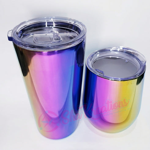 Rainbow Chrome Tumbler